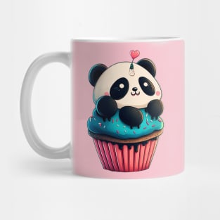 Kawaii Cute cupcake Panda Mug